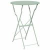 vidaXL Mesa de Bistr&oacute; Menta claro &Oslash; 50 x 71 cm