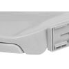 vidaXL Tapa y asiento de v&aacute;ter con cierre suave ovalada gris claro
