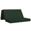 vidaXL Sof&aacute; Cama Plegable 120 x 67 x 45 cm Verde oscuro