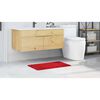 vidaXL Alfombrilla de ba&ntilde;o antideslizante Rojo 50 x 80 cm PP