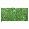 vidaXL Toldo para balc&oacute;n con hojas verde 300x150 cm