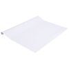 vidaXL L&aacute;mina de ventana esmerilada PVC blanco 45x500 cm