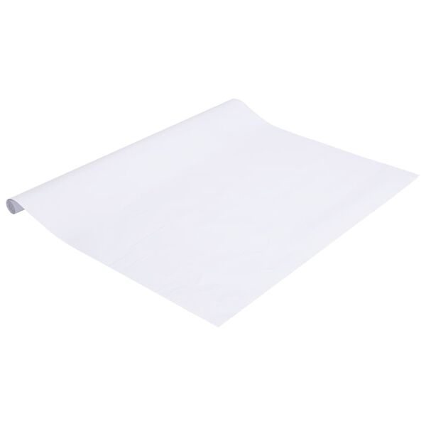 vidaXL L&aacute;mina de ventana esmerilada PVC blanco 45x500 cm