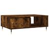 vidaXL Mesa de centro madera de ingenier&iacute;a roble ahumado 90x60x35 cm
