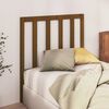 vidaXL Cabecero de cama madera maciza de pino marr&oacute;n miel 106x4x100 cm