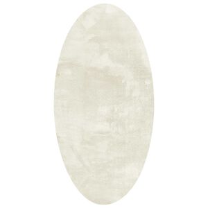 vidaXL Alfombra HUARTE Crema 80 x 150 cm 100% Poli&eacute;ster