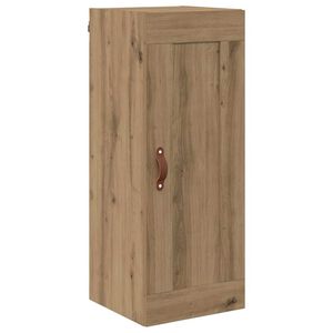 vidaXL Armario de pared Roble artisan 34,5 x 34 x 90 cm