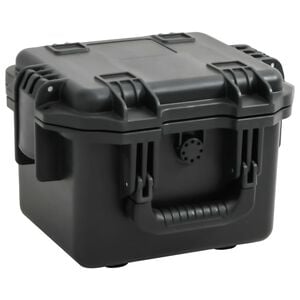 vidaXL Malet&iacute;n port&aacute;til de vuelo PP negro 30x24,5x20 cm