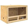 vidaXL Terrario Marr&oacute;n 80 x 50 x 50 cm OSB