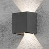 KONSTSMIDE L&aacute;mpara LED de pared Cremona 2x3W 11x13x13,5 cm