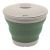 Outwell Recipiente redondo plegable con tapa Shadow verde