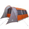 vidaXL Tienda Familiar con techo Gris y naranja 576 x 325 x 213 cm