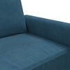 vidaXL Sill&oacute;n de terciopelo azul 60 cm