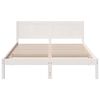 vidaXL Estructura de cama 160 x 200 cm Madera maciza de Pino