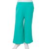 Pantal&oacute;n infantil con perneras anchas verde menta 128