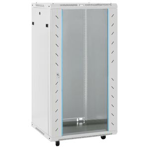 vidaXL Rack de servidores patas giratorias 22U 19" IP20 60x60x120 cm
