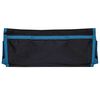 vidaXL Bolsa de almacenamiento Negro y azul 140 x 40 cm oxford