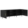vidaXL Gabinete de TV Roble negro 150 x 30 x 50 cm