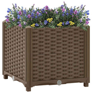 vidaXL Arriate 40x40x38 cm polipropileno