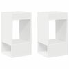 vidaXL Mesa Auxiliar 2 uds. 30 x 30 x 56 cm Madera de ingenier&iacute;a