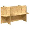 vidaXL Base de Terrario Marr&oacute;n 100 x 50 x 50 cm OSB