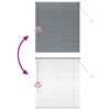 vidaXL Persianas venecianas Manual Gris oscuro 130 x 120 cm Aluminio