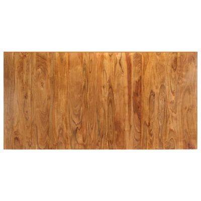 vidaXL Mesa de comedor de madera maciza de acacia 180x90x75 cm