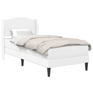 vidaXL Estructura de cama Blanco 80 x 200 cm Cuero sint&eacute;tico