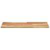 vidaXL Estante flotante 2 uds madera acacia acabado aceite 60x40x2 cm