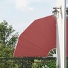 vidaXL Toldo lateral plegable de balc&oacute;n color terracota 140x140 cm