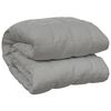 vidaXL Manta con peso tela gris 220x240 cm 11 kg