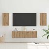 vidaXL Conjunto de mueble de TV 4 pcs Roble artisan 30.5 x 30 x 60 cm