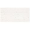 vidaXL Tablero de mesa rectangular madera de pino blanco 100x60x2,5 cm