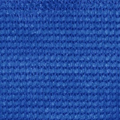 vidaXL Persiana enrollable de jardín HDPE azul 100x140 cm