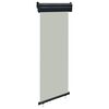 vidaXL Toldo lateral de balc&oacute;n gris 65x250 cm