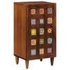 vidaXL Aparador Nogal 40 x 33 x 75 cm Madera de mango maciza