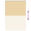 vidaXL Estor enrollable opaco 164,4x230 cm, ancho de tela 160 cm, beige