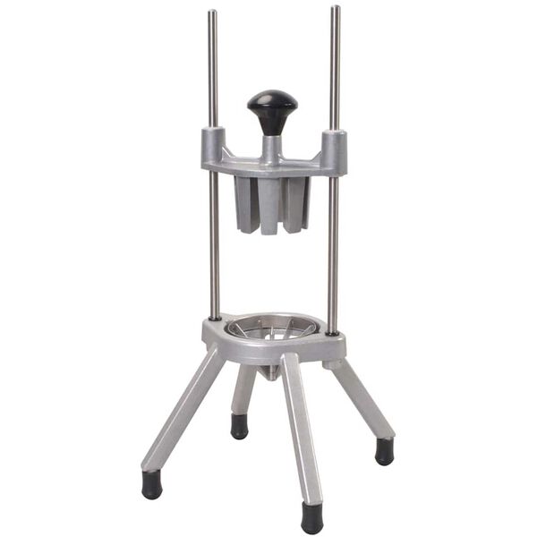 vidaXL Cortador de Frutas Plateado 20 x 20 x 48 cm Aluminio fundido