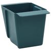 vidaXL Cajas de flores para palets Euro 12 pcs Verde 14 x 9 x 9,5 cm