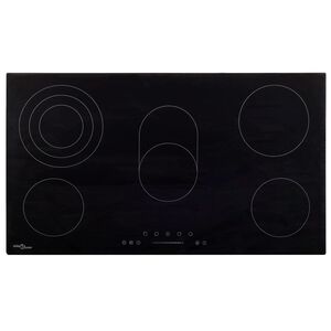 vidaXL Vitrocer&aacute;mica con 5 quemadores control t&aacute;ctil 77 cm 8500 W