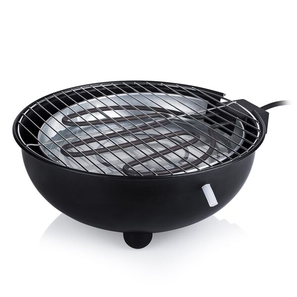 Tristar Barbacoa el&eacute;ctrica de mesa BQ-2880 1250 W 30 cm negra