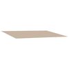 vidaXL Tela de Repuesto para Toldos Beige 400 x 200 cm Poli&eacute;ster