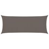 vidaXL Toldo de vela gris antracita HDPE 160 g/m&sup2; 2x5 m
