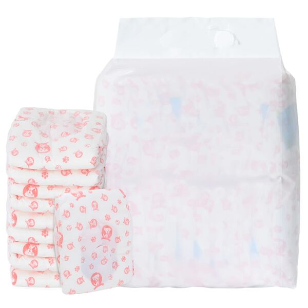 vidaXL Pa&ntilde;al desechable para perras 50 pcs M