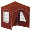vidaXL Carpa Plegable para Fiestas 192 x 192 x 245 cm Terracota
