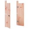 vidaXL Puerta de cocina MEPPEL 2 pcs Marr&oacute;n 50 x 9 x 82 cm
