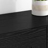 vidaXL Mueble de pared 2 pcs Roble Negro 69,5 x 34 x 90 cm