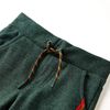 Pantalones de chándal infantiles verde oscuro 92