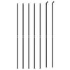 vidaXL Cerca de alambre con brida gris antracita 1,4x10 m