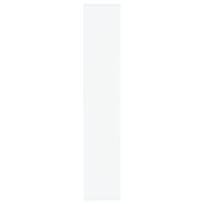 vidaXL Mueble zapatero de madera contrachapada blanco 54x34x183 cm